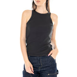 W' Racer Tank Caviar - Canotta Donna Nera Donna LEVIS