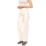 Ribcage Wide Leg H223 Polar Perimeter - Pantalones Mujer Beige Mujer LEVIS