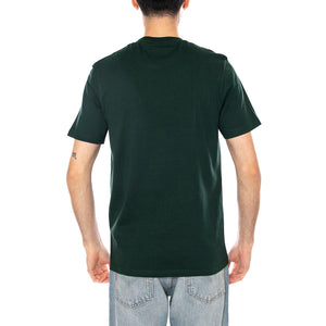 PLAIN T-SHIRT DARK GREEN - Maglietta Girocollo Uomo Verde TS400VOG W48D LYLE & SCOTT 