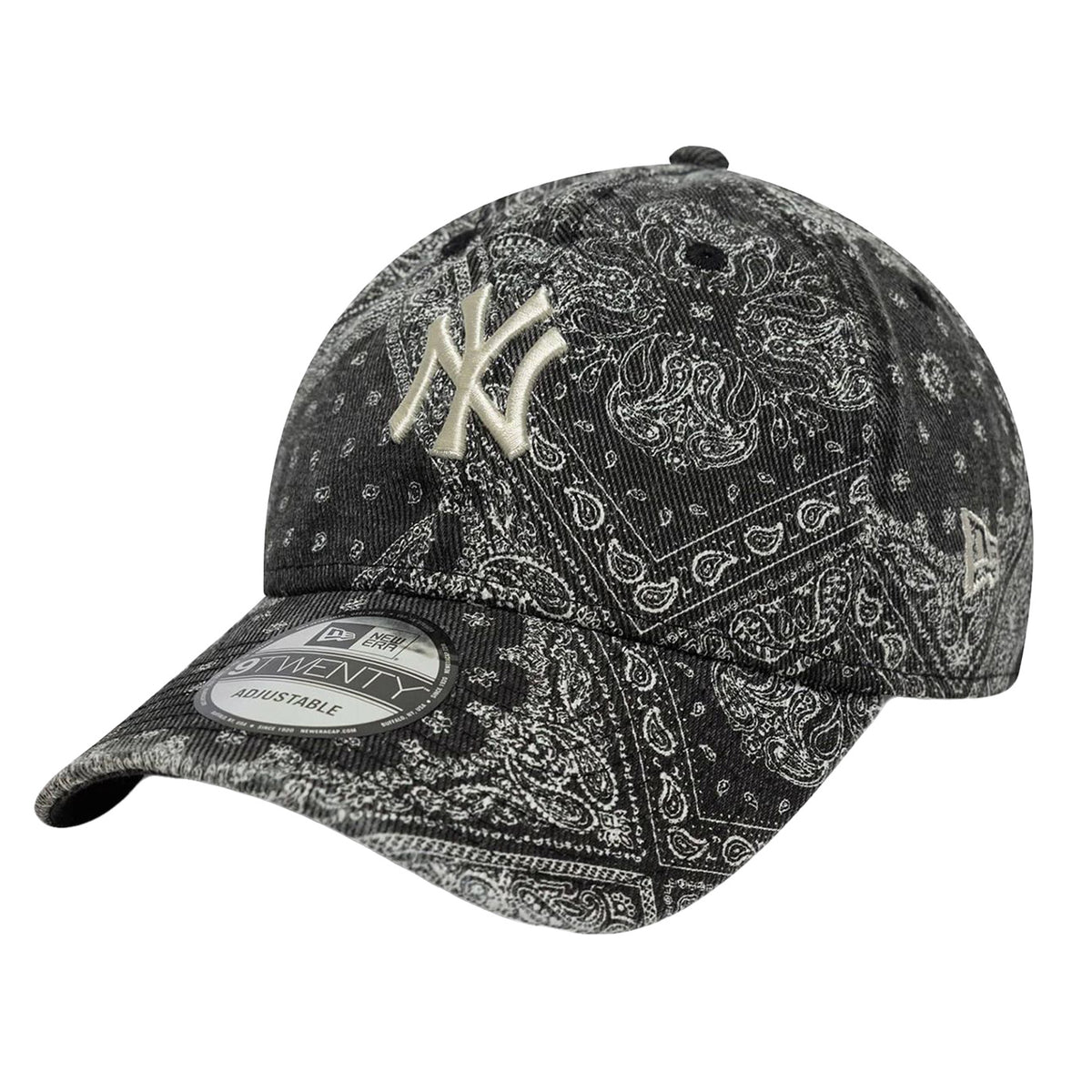 Washed Paisley 9TWENTY® New York Yankees - Cappellino Nero 60771827 BLK NEW ERA 