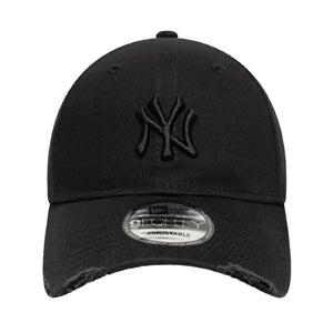 Wash Distress 9FORTY® New York Yankees - Cappellino Nero 60771831 BLK NEW ERA 