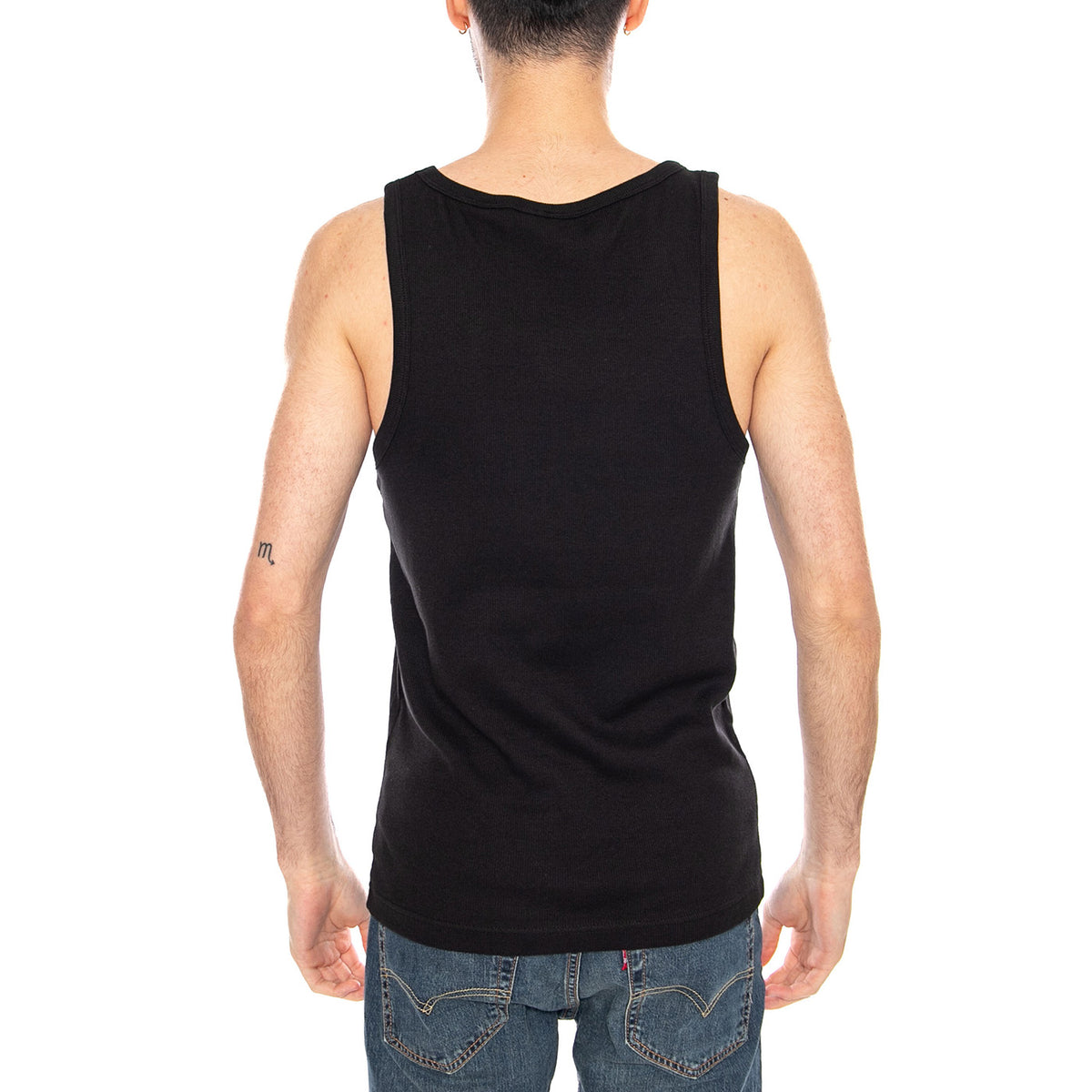 Tanner Reg SL Tank Top Noos Black - Canotta Uomo Nera 22030217 BLACK ONLY & SONS 