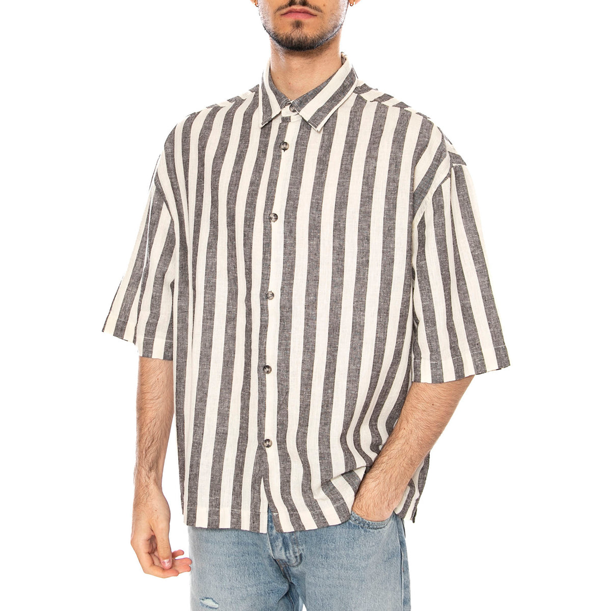 SHIRT MULTICOLOR - Camicia Maniche Corte Uomo Multicolore 22037998 4987059 ONLY & SONS 