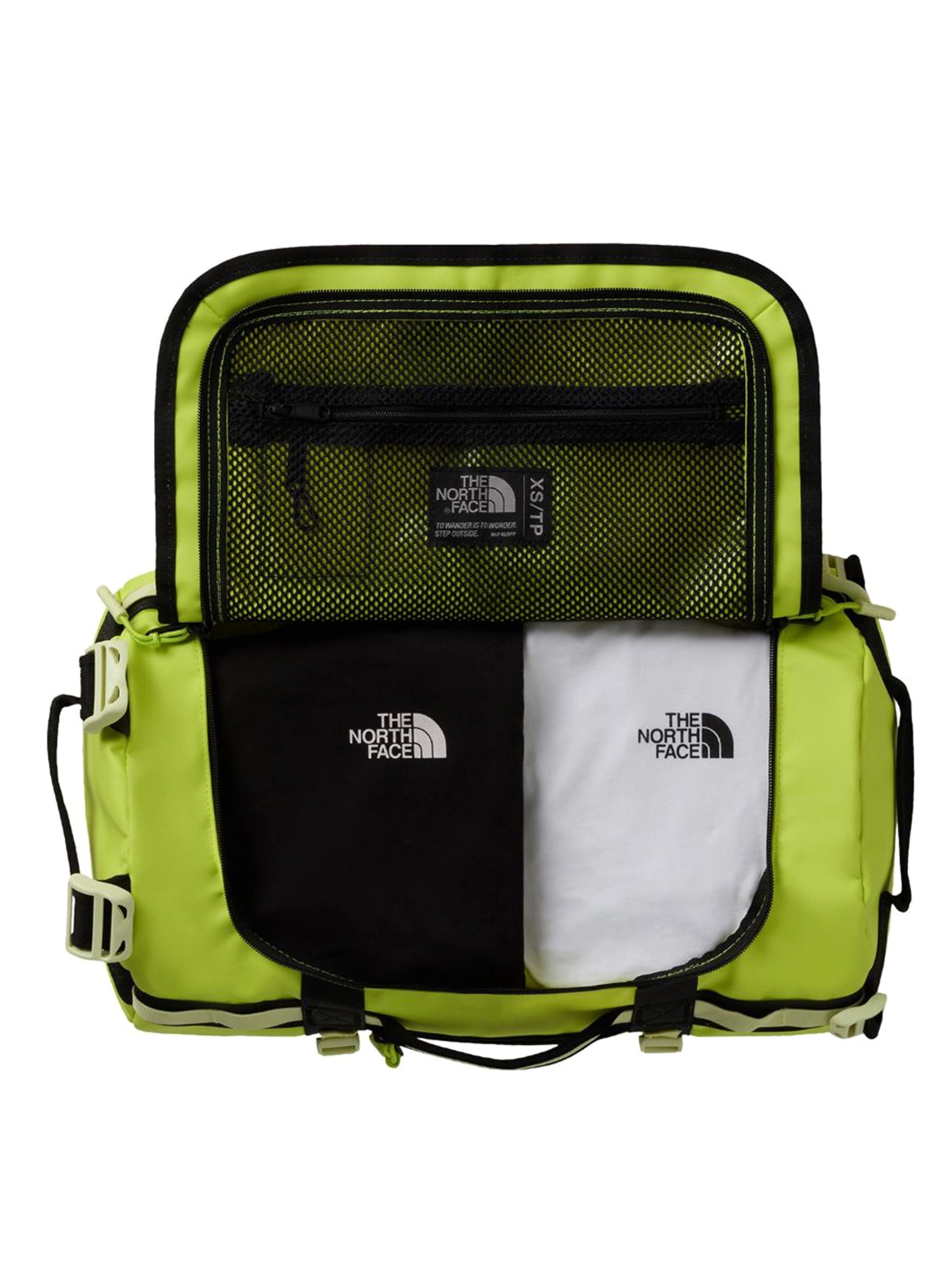 BASE CAMP DUFFEL-XS FIZZ LIME / LEMON MIST - Borsa da Viaggio Gialla NF0A52SS N191 THE NORTH FACE 