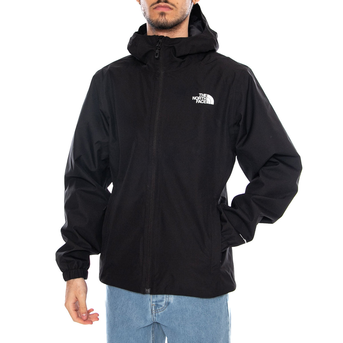 M Quest Mono Jacket Black - Giacca con Cappuccio Uomo Nera NF0A8G0R JK31 THE NORTH FACE 