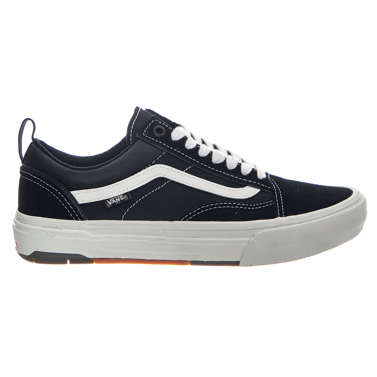 Skate Old Skool Wafflecup Black / White - Scarpe Stringate Uomo Nere VN000EB7 BA21 VANS 