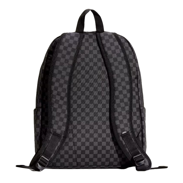 Old Skool Check Backpack Black / Charcoal - Zaino Nero / Grigio VN000H4X BA51 VANS 