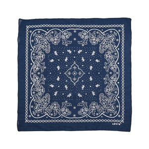 Sciarpa Paisley Navy Blue - Bandana Blu 80559_4 . LEVIS 