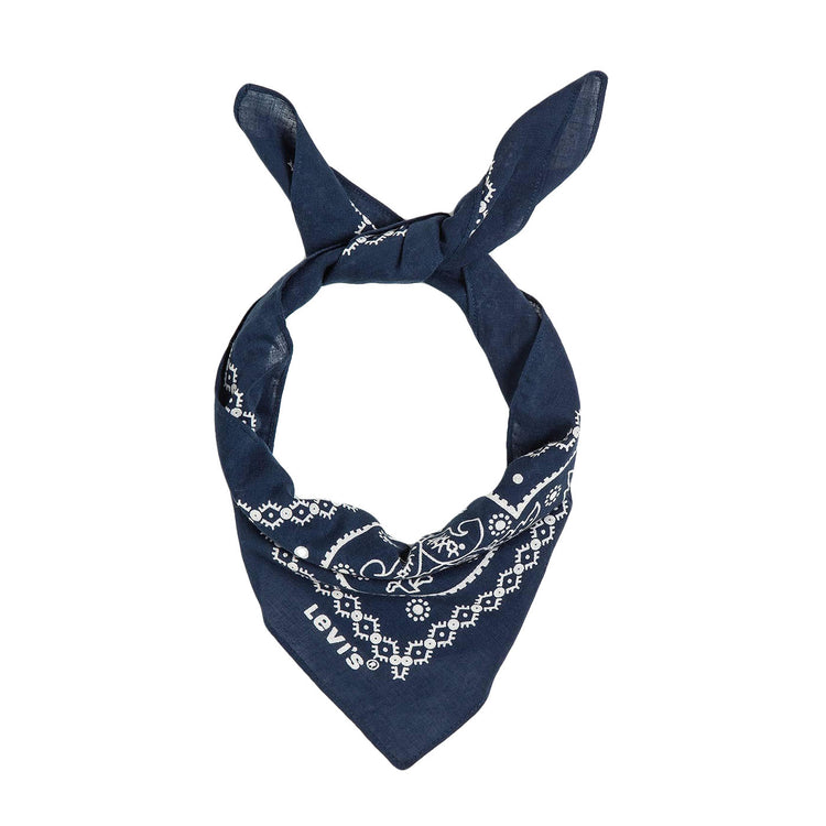 Sciarpa Paisley Navy Blue - Bandana Blu 80559_4 . LEVIS 