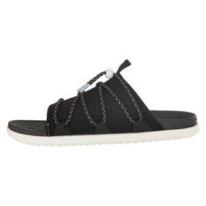 PALMER - JIFFY BLACK/SHELL WHITE - Sandali Uomo Neri 61101700-1007 BLK NATIVE 