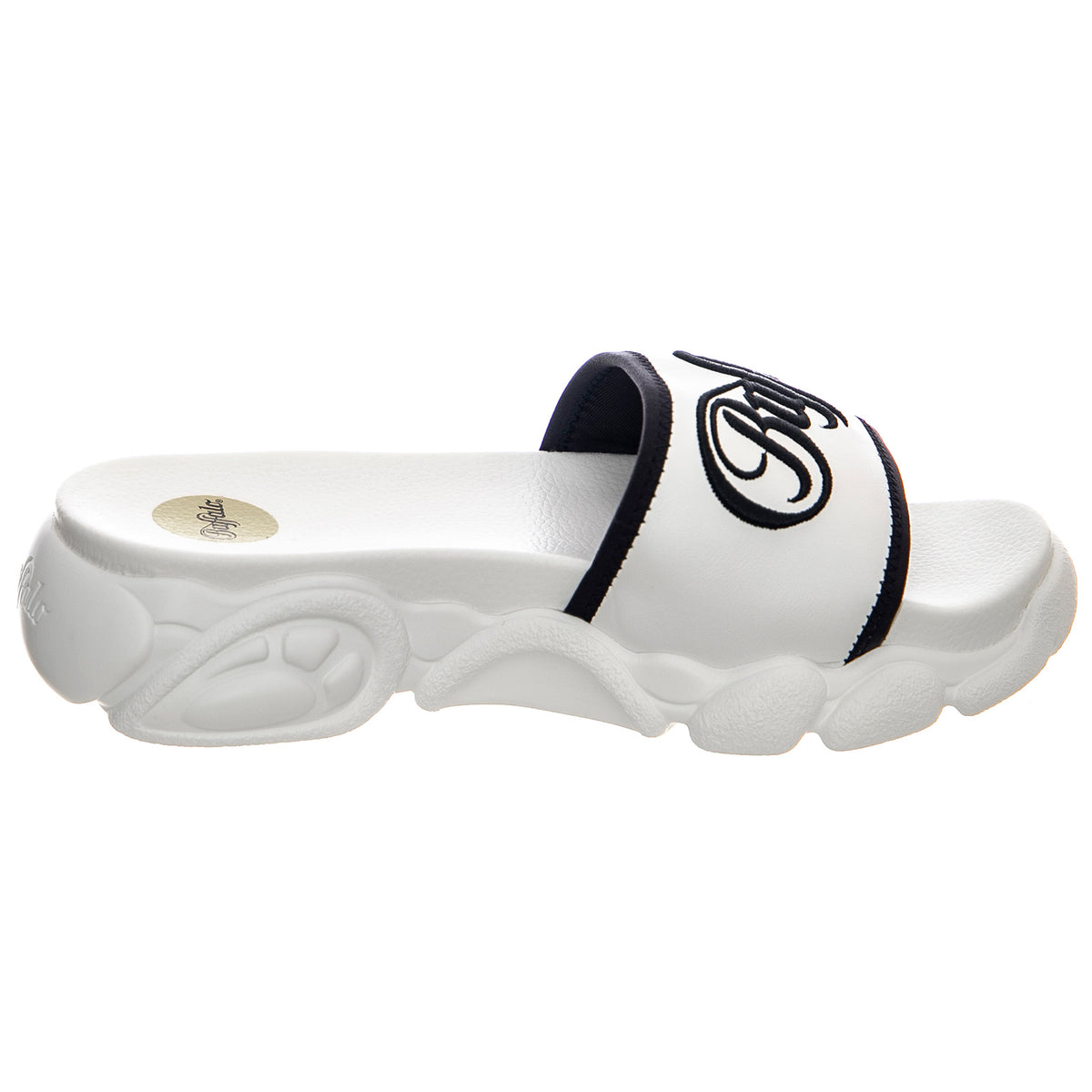 Elani - White/Black - Sandali Donna Bianchi BFSELANI-WH . BUFFALO 
