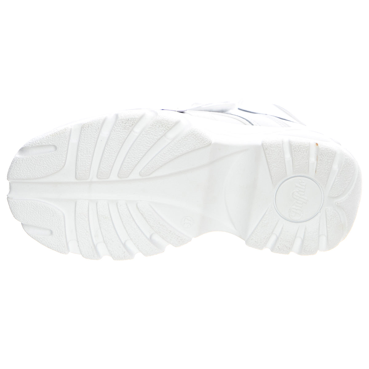 Leather 1348-14 Boots - White - Scarpe Profilo Alto Donna Bianche BFL1348-14-BL . BUFFALO 