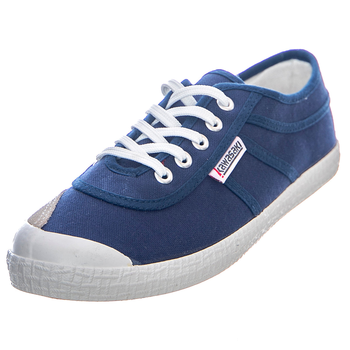 Basic Canvas Shoes - Navy Blue - Scarpe Profilo Basso Donna Blu KWS192495-2002 . KAWASAKI 