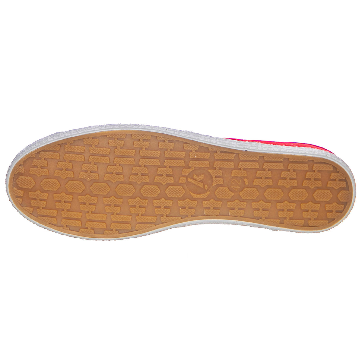 Basic Canvas Shoes - Fiery Red - Scarpe Stringate Profilo Basso Donna / Uomo Rosse KWS192495-4012 . KAWASAKI 