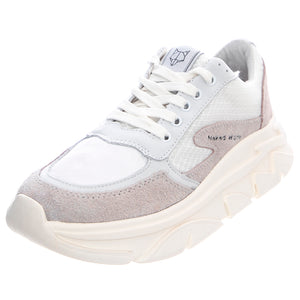 Waves Sneakears - White Combo - Scarpe Profilo Basso Donna Bianche NWSWAVES-WHITE . NAKED WOLFE 