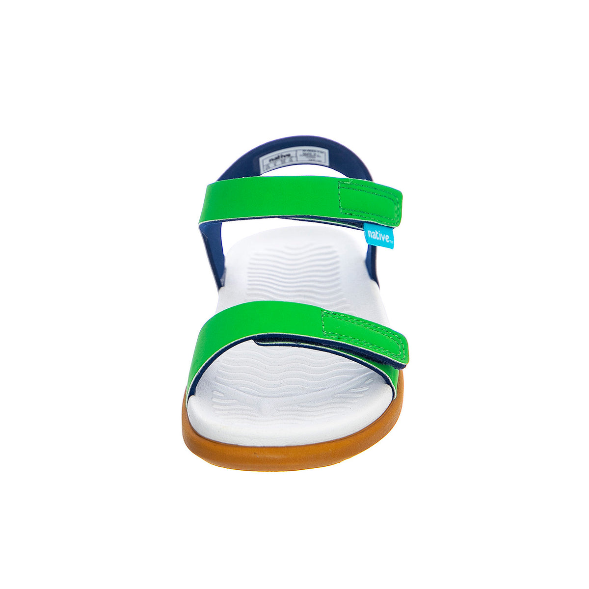 Charley Child Sandals - Green / White / Brown - Sandali Bambino Verdi / Multicolore 63105500-3164 . NATIVE 
