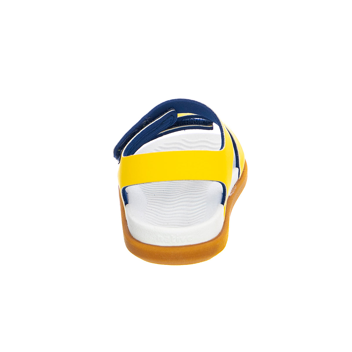 Charley Child Sandals - Yellow / White / Brown - Sandali Bambino Gialli / Multicolore 63105500-7527 . NATIVE 