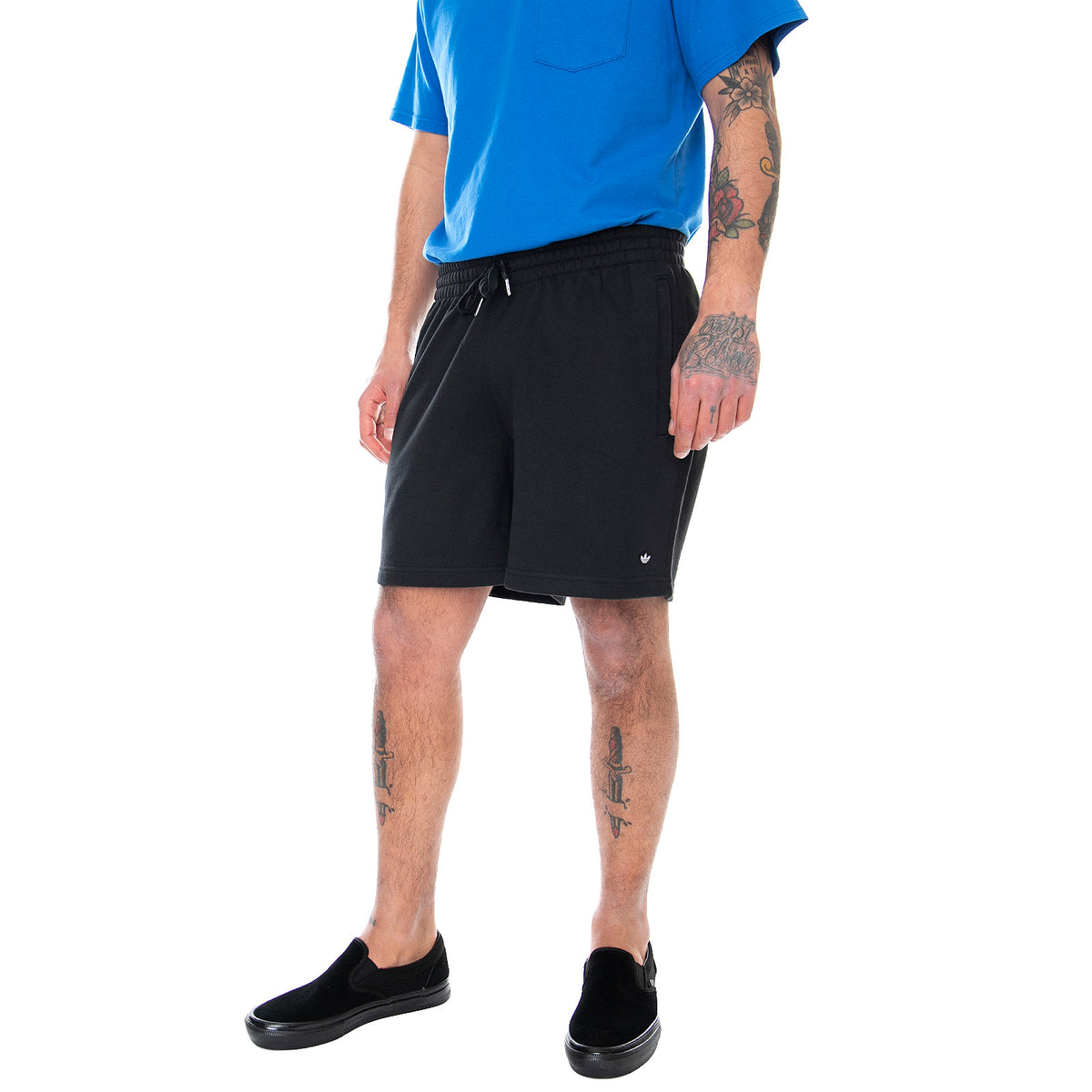 Mens Adicolor Pemium Shorts - Black - Bermuda Uomo Neri GN3366 . ADIDAS 