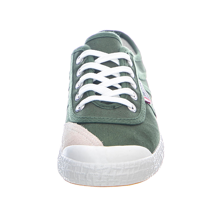 Basic Canvas Shoes - Green - Scarpe Stringate Profilo Basso Uomo / Donna Verdi KWS192495-3026 . KAWASAKI 