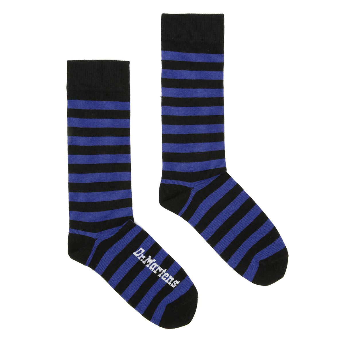 Thin Stripe Socks - Blue / Black - Calzini Blu / Neri DMCAC694924 . DR.MARTENS 