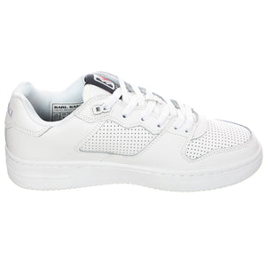 Mens Kani 89 Shoes - All White - Scarpe Stringate Profilo Basso Uomo Bianche KRSKKFWM000001 . KARL KANI 