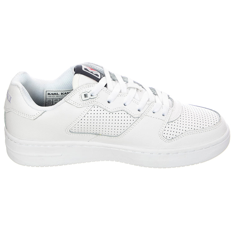 Mens Kani 89 Shoes - All White - Scarpe Stringate Profilo Basso Uomo Bianche KRSKKFWM000001 . KARL KANI 