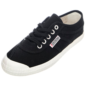 Solid - Scarpe Stringate Profilo Basso Uomo / Donna Nere KWS192495-1001 . KAWASAKI 