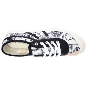 Cartoon 202410 - Scarpe Stringate Profilo Basso Uomo / Donna Multicolore KWS202410-1002 . KAWASAKI 