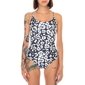 Black Leo - Costume da Bagno Intero Donna Multicolore 6001-20-09 . OAS 