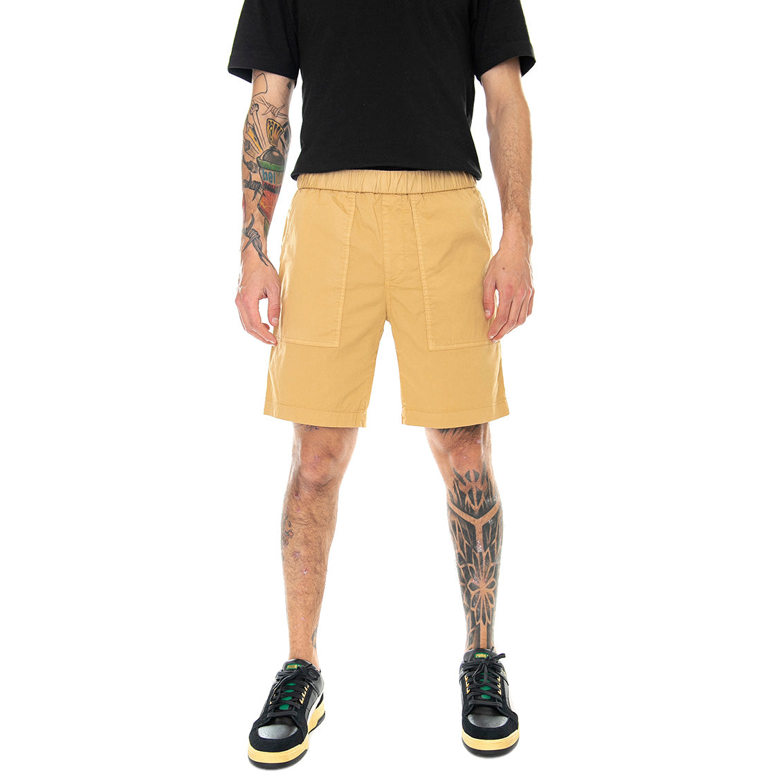 Garrison - Bermuda Uomo Marroni / Paperbag 330454-988 . ELVINE 
