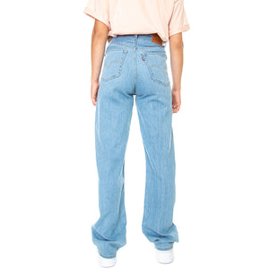 High Loose Let's Stay in Pj - Pantaloni Denim Jeans Donna Blu / Med Indigo - Worn In 26872-0017 . LEVIS 