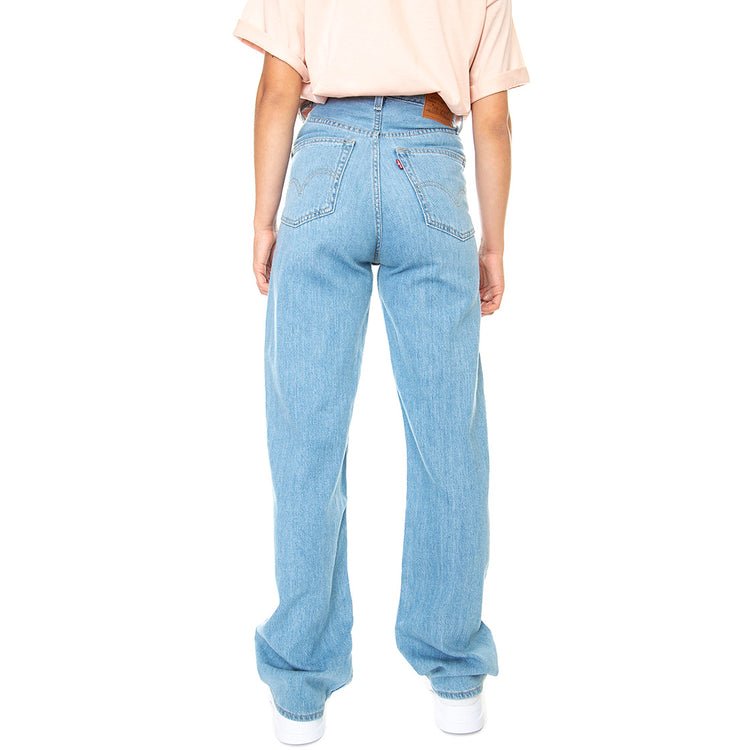 High Loose Let's Stay in Pj - Pantaloni Denim Jeans Donna Blu / Med Indigo - Worn In 26872-0017 . LEVIS 