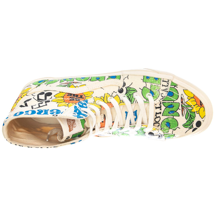 UA SK8-Hi Tapered (Eco Theory) - Scarpe Stringate Profilo Alto Uomo Multicolore / Eco Positivity / Natural VN0A4U16ARG1 . VANS 