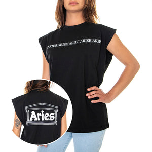 Zip Vest - Canotta Donna Nera FRAR40010-BLK . ARIES 