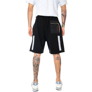 Hybrid - Bermuda Uomo Neri SRAR30155-BLK . ARIES 