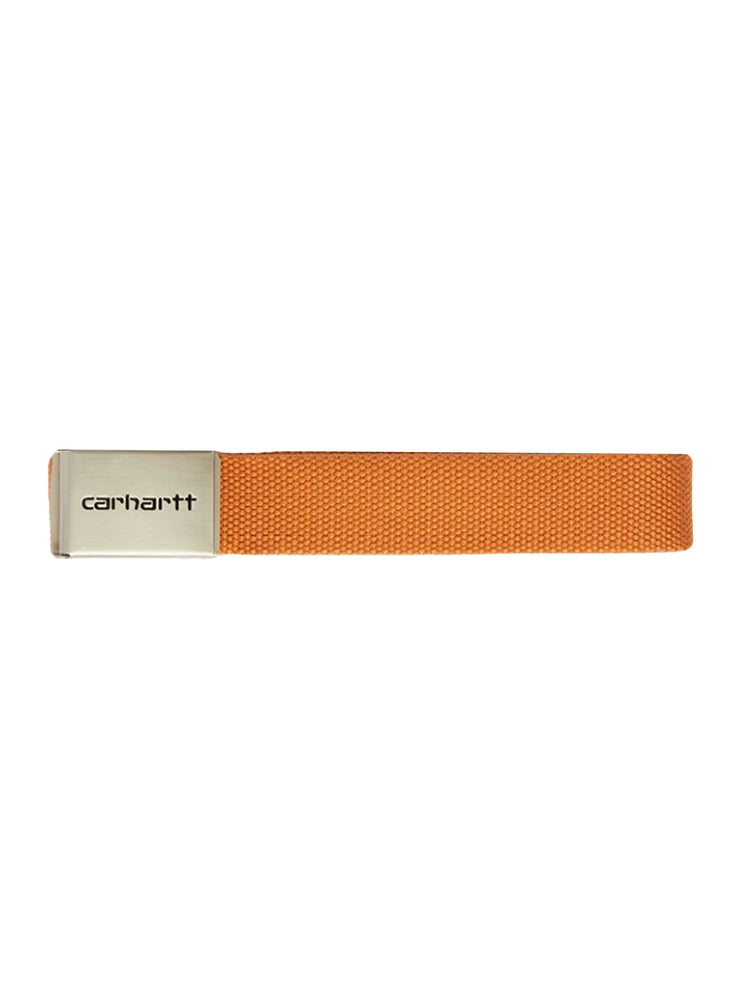 CLIP BELT CHROME CLOCKWORK ORANGE - Cintura Arancione I019176.08O.00.06 . CARHARTT WIP 