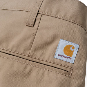 Presenter Short Leather - Bermuda Uomo Beige I021018.8Y.02.00 . CARHARTT WIP 