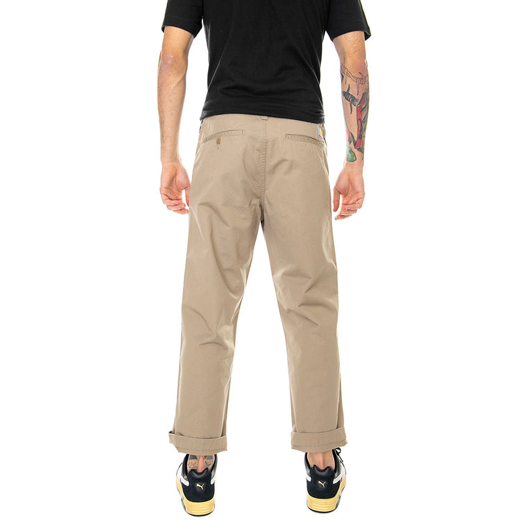 Dallas Leather StoneW - Pantaloni Uomo Marroni I024924.8Y.06.00 . CARHARTT WIP 
