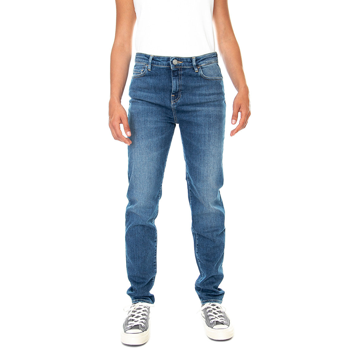 W' Bix Pant Blue DSW - Pantaloni Denim Jeans Donna Blu I026603.01.38.00 . CARHARTT WIP 