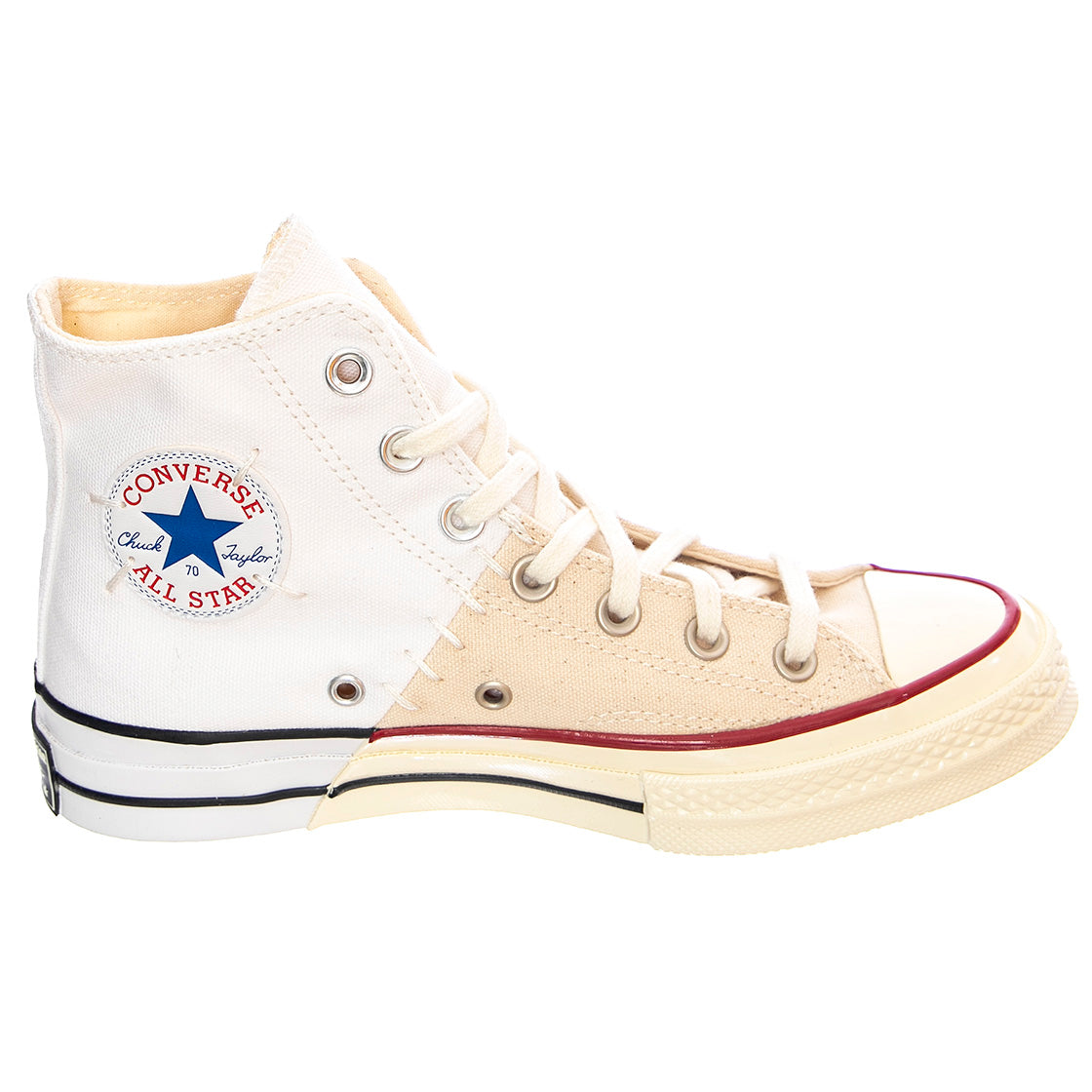 Chuck 70 Restructured - Scarpe Stringate Profilo Alto Uomo Bianche / White / Egret / Egret 164556C-103 . CONVERSE 