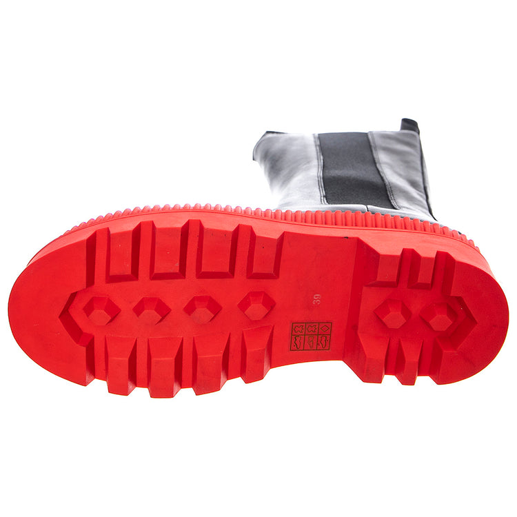 Womens Trecking Black / Red Boots JCSJC97021-BLA . JEFFREY CAMPBELL 