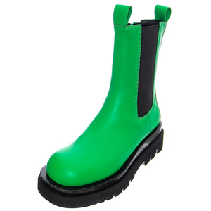 Womens Tanked Green Boots JCSJCD034112-GRE . JEFFREY CAMPBELL 