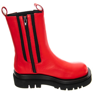 Tanked - Stivaletti Donna Rossi JCSJCD034114-RED . JEFFREY CAMPBELL 
