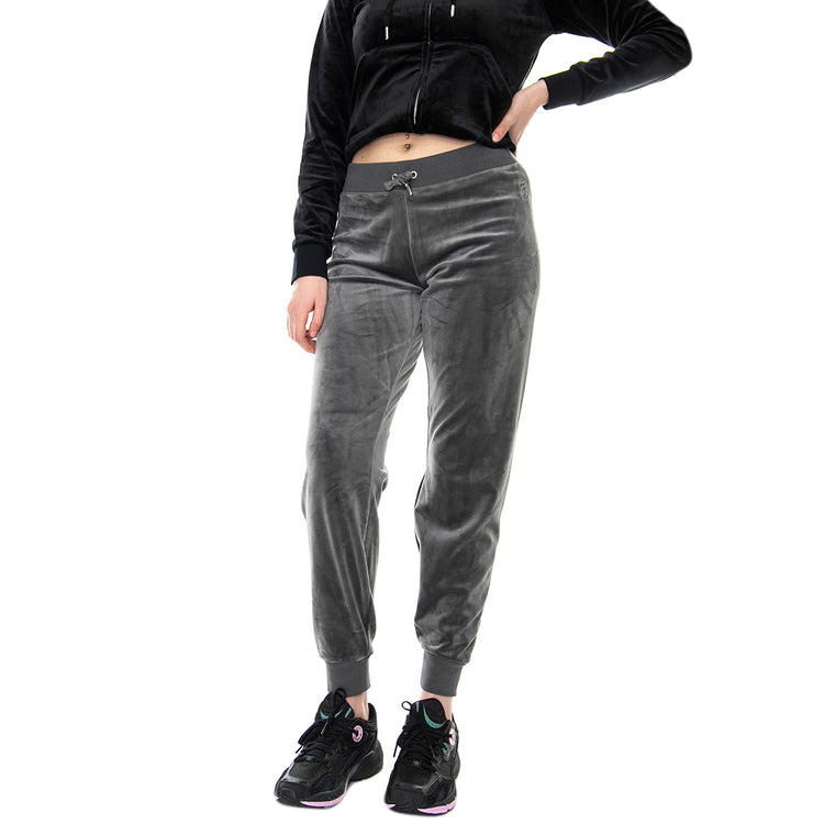 Zuma Classic - Pantaloni Sportivi Donna Grigio / Tophat JUCJCAP178-TOP . JUICY COUTURE 