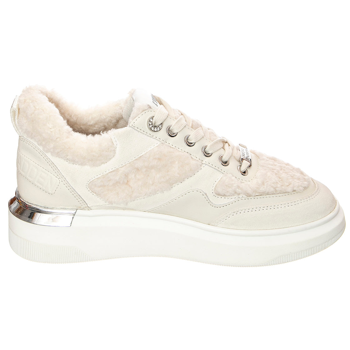 Womens Grandiose Bone / Multi Lace-Up Low-Profile Shoes SMPGRANDIOSE-BONMLT . STEVE MADDEN 