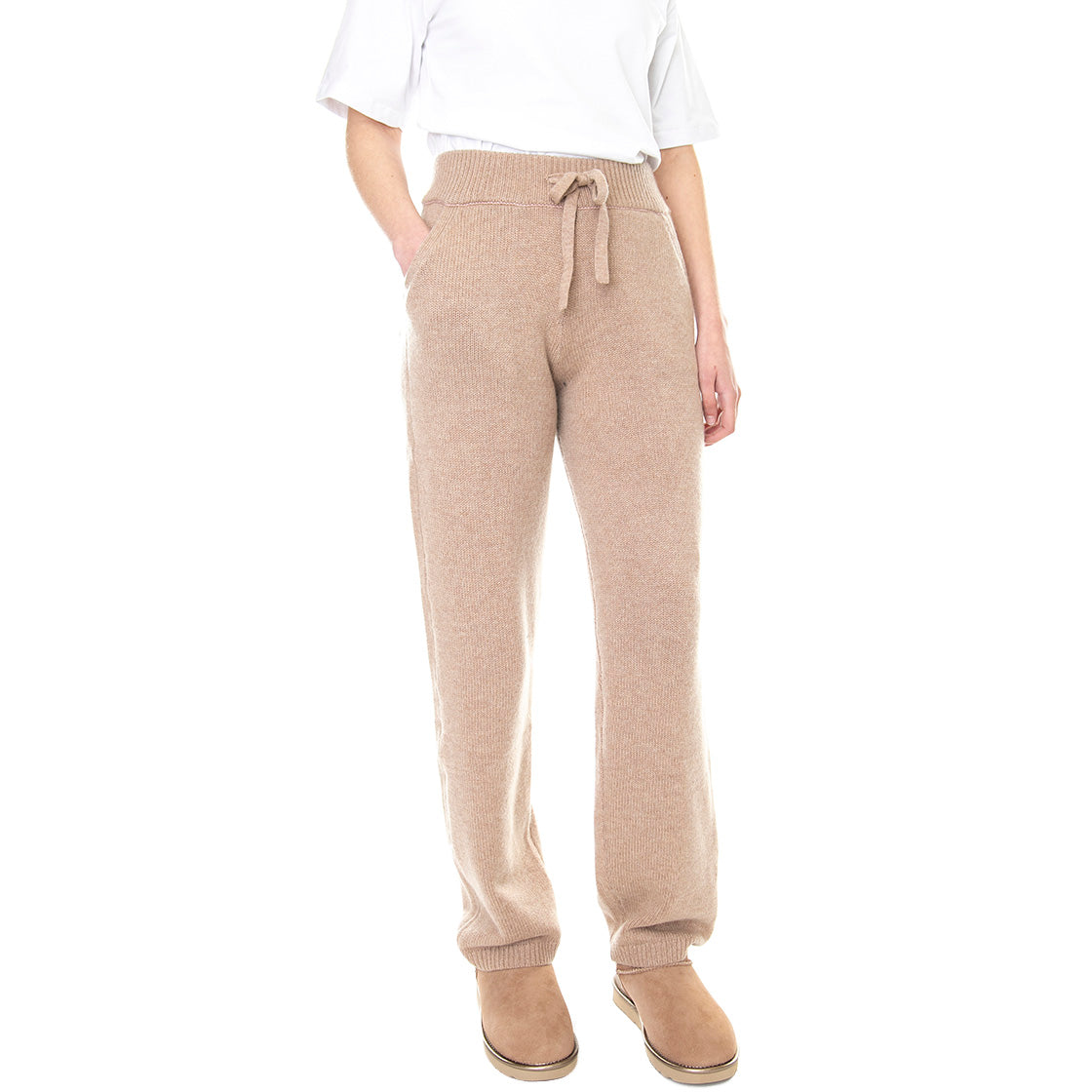 Aida - Pantaloni Cashmere Donna Marroni / Camel II UGC1117777-CMI . UGG 