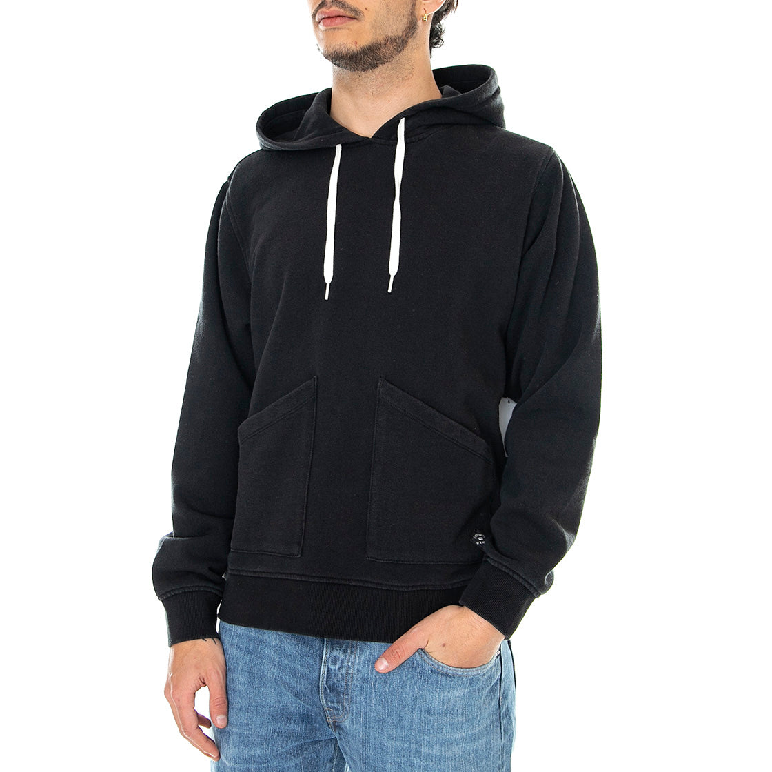 Vans x Gilbert Crockett Po - Felpa con Cappuccio Uomo Nera VN0A5KEQBLK1 . VANS 