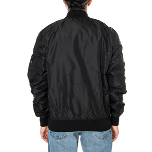 M' MA-1 TT NASA Reversible II Black - Giacca Estiva Uomo Nera 186101-03 . ALPHA INDUSTRIES 