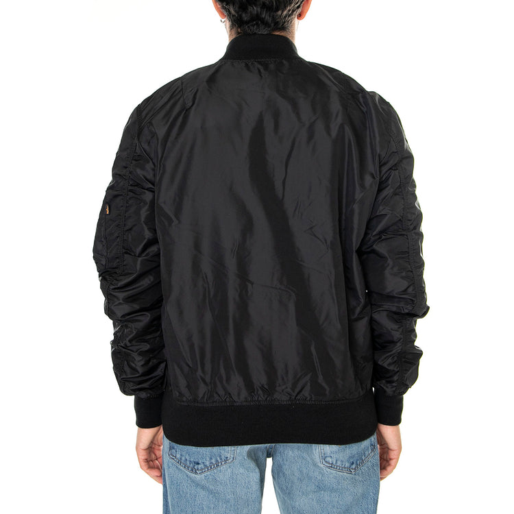 M' MA-1 TT NASA Reversible II Black - Giacca Estiva Uomo Nera 186101-03 . ALPHA INDUSTRIES 