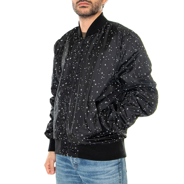 M' MA-1 TT NASA Reversible II Black - Giacca Estiva Uomo Nera 186101-03 . ALPHA INDUSTRIES 